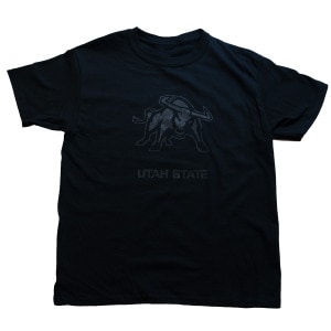 Youth Aggie Bull T-Shirt black
